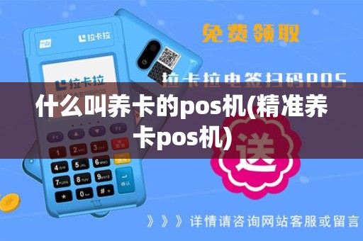 什么叫养卡的pos机(精准养卡pos机)