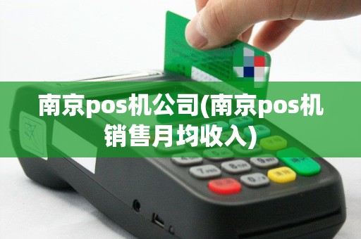南京pos机公司(南京pos机销售月均收入)