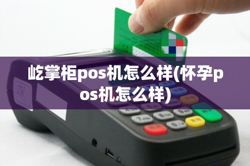 屹掌柜pos机怎么样(怀孕pos机怎么样)