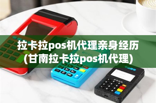 拉卡拉pos机代理亲身经历(甘南拉卡拉pos机代理)