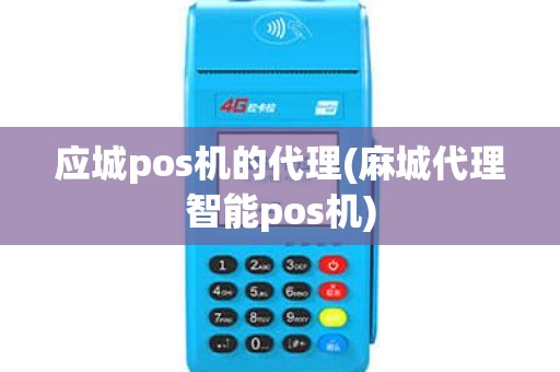 应城pos机的代理(麻城代理智能pos机)