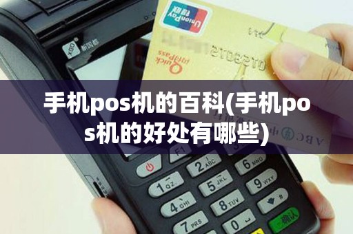 手机pos机的百科(手机pos机的好处有哪些)