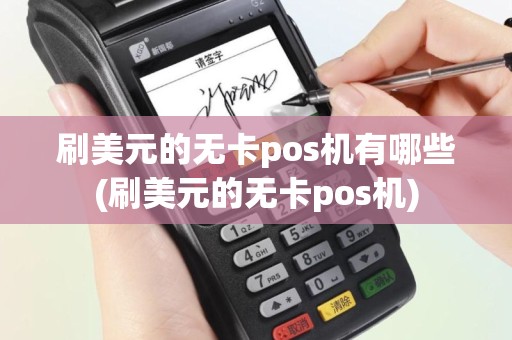 刷美元的无卡pos机有哪些(刷美元的无卡pos机)