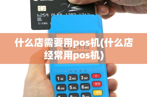 什么店需要用pos机(什么店经常用pos机)