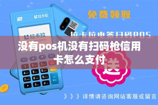 没有pos机没有扫码枪信用卡怎么支付