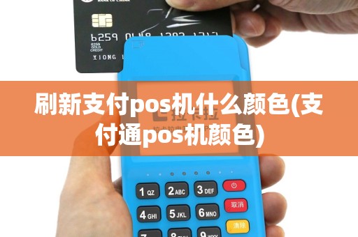 刷新支付pos机什么颜色(支付通pos机颜色)