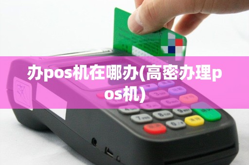 办pos机在哪办(高密办理pos机)
