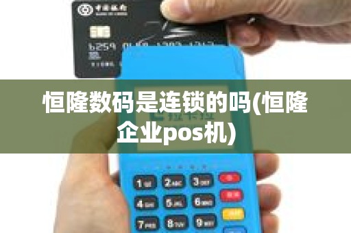 恒隆数码是连锁的吗(恒隆企业pos机)