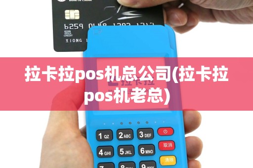 拉卡拉pos机总公司(拉卡拉pos机老总)