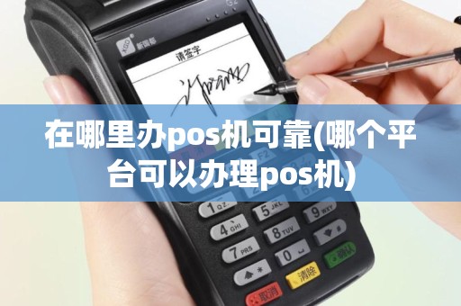 在哪里办pos机可靠(哪个平台可以办理pos机)