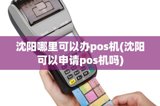 沈阳哪里可以办pos机(沈阳可以申请pos机吗)