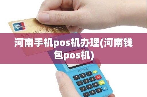 河南手机pos机办理(河南钱包pos机)