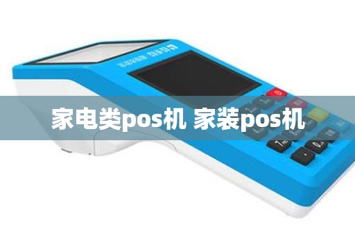 家电类pos机 家装pos机