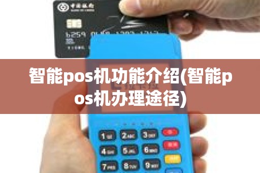智能pos机功能介绍(智能pos机办理途径)