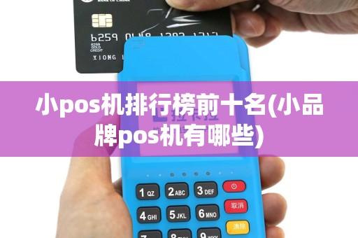 小pos机排行榜前十名(小品牌pos机有哪些)