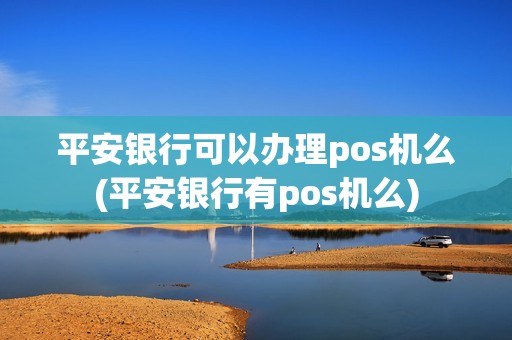平安银行可以办理pos机么(平安银行有pos机么)