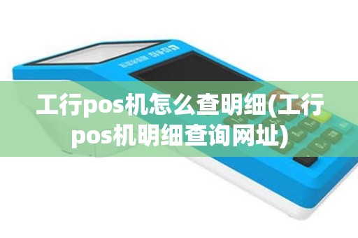 工行pos机怎么查明细(工行pos机明细查询网址)