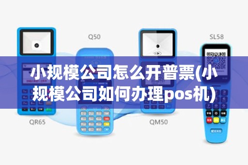 小规模公司怎么开普票(小规模公司如何办理pos机)