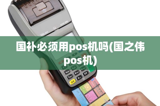 国补必须用pos机吗(国之伟pos机)
