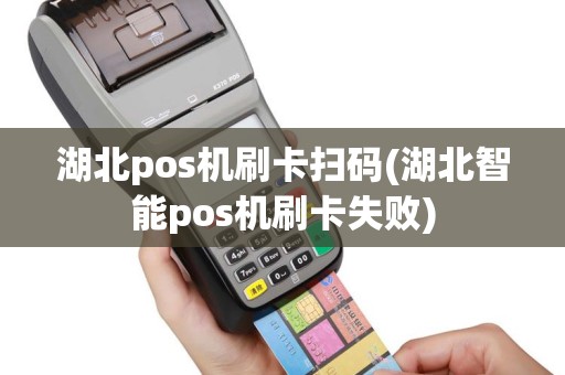 湖北pos机刷卡扫码(湖北智能pos机刷卡失败)