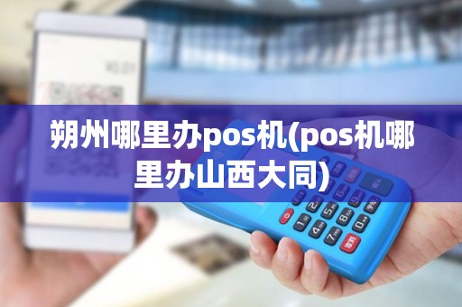 朔州哪里办pos机(pos机哪里办山西大同)