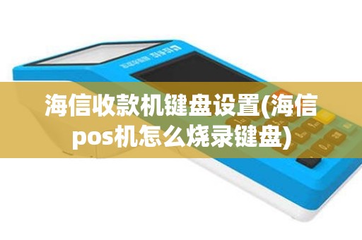 海信收款机键盘设置(海信pos机怎么烧录键盘)
