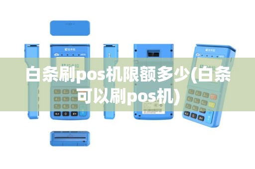白条刷pos机限额多少(白条可以刷pos机)