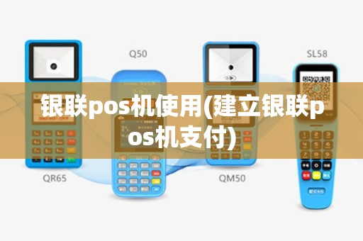 银联pos机使用(建立银联pos机支付)