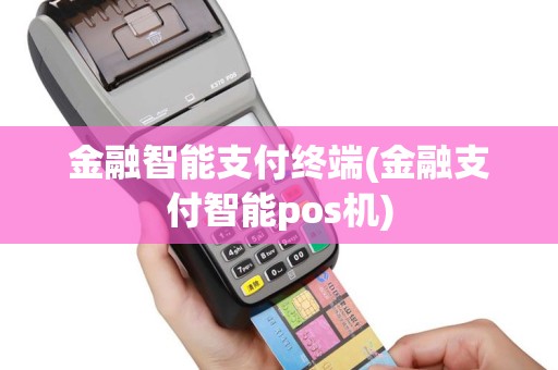 金融智能支付终端(金融支付智能pos机)