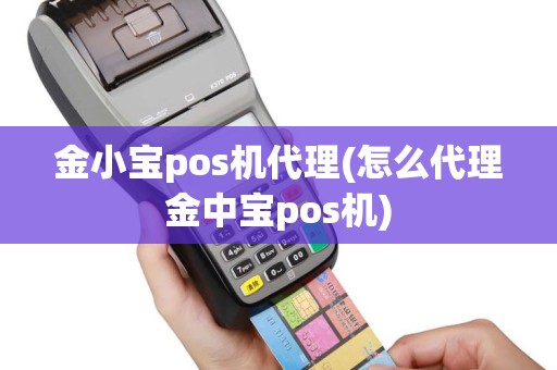 金小宝pos机代理(怎么代理金中宝pos机)