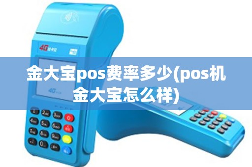 金大宝pos费率多少(pos机金大宝怎么样)