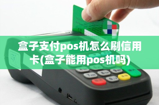 盒子支付pos机怎么刷信用卡(盒子能用pos机吗)