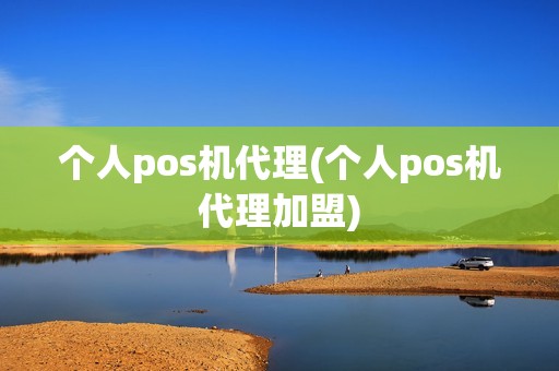 个人pos机代理(个人pos机代理加盟)