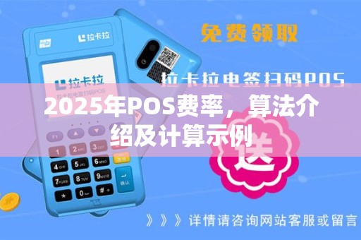 2025年POS费率，算法介绍及计算示例