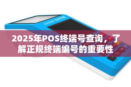 2025年POS终端号查询，了解正规终端编号的重要性