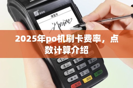 2025年po机刷卡费率，点数计算介绍