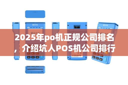2025年po机正规公司排名，介绍坑人POS机公司排行
