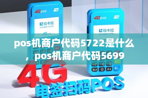 pos机商户代码5722是什么，pos机商户代码5699