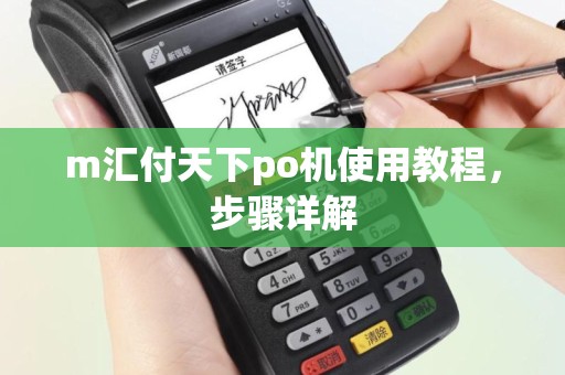 m汇付天下po机使用教程，步骤详解