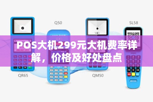 POS大机299元大机费率详解，价格及好处盘点
