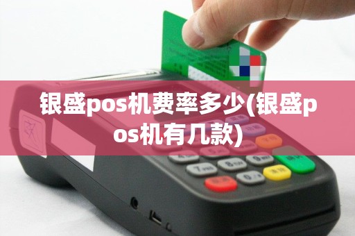 银盛pos机费率多少(银盛pos机有几款)