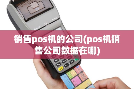 销售pos机的公司(pos机销售公司数据在哪)