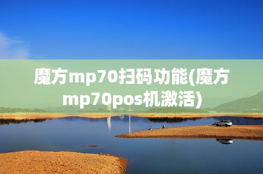 魔方mp70扫码功能(魔方mp70pos机激活)