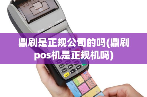 鼎刷是正规公司的吗(鼎刷pos机是正规机吗)