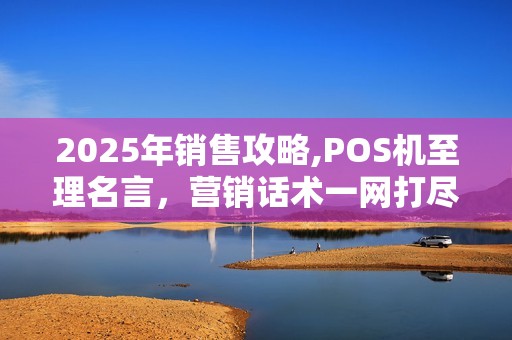 2025年销售攻略,POS机至理名言，营销话术一网打尽
