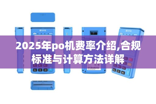 2025年po机费率介绍,合规标准与计算方法详解