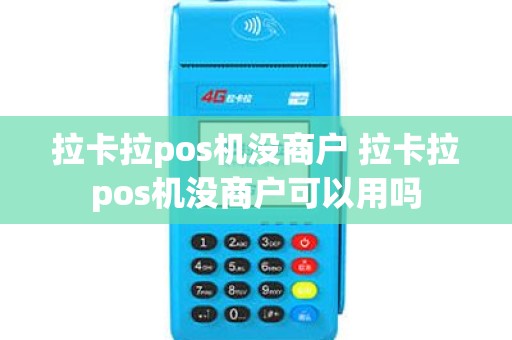 拉卡拉pos机没商户 拉卡拉pos机没商户可以用吗