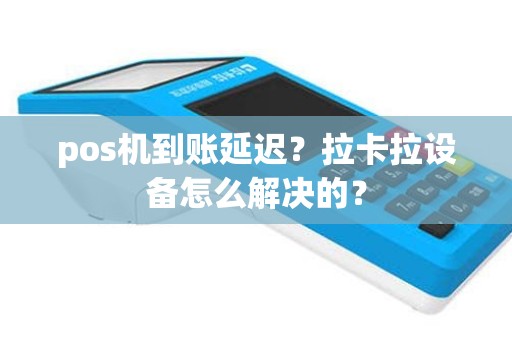 pos机到账延迟？拉卡拉设备怎么解决的？