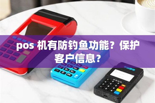 pos 机有防钓鱼功能？保护客户信息？