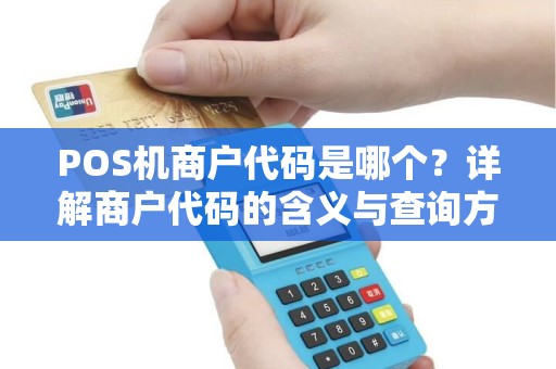 POS机商户代码是哪个？详解商户代码的含义与查询方法